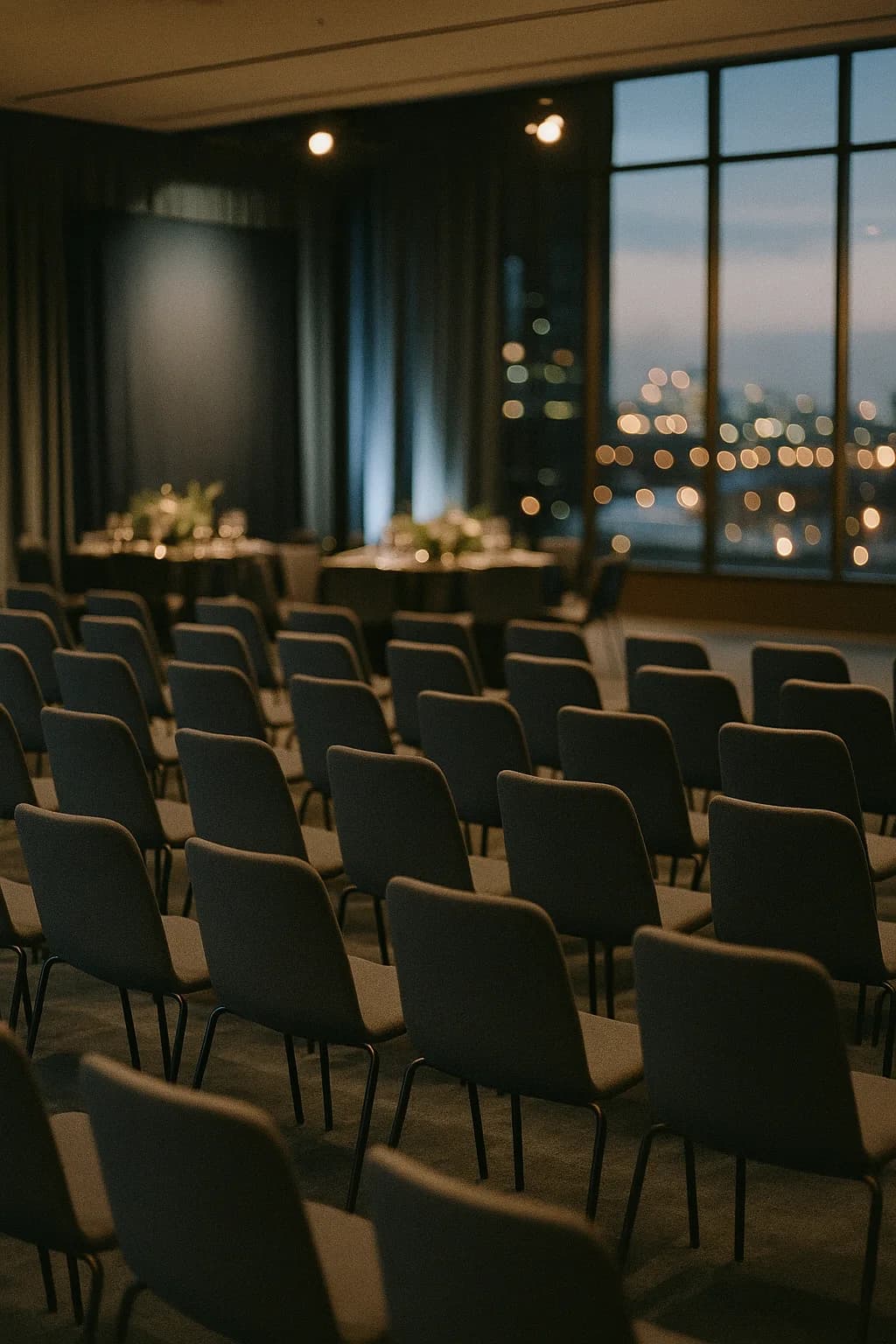 Ambiente de un encuentro corporativo